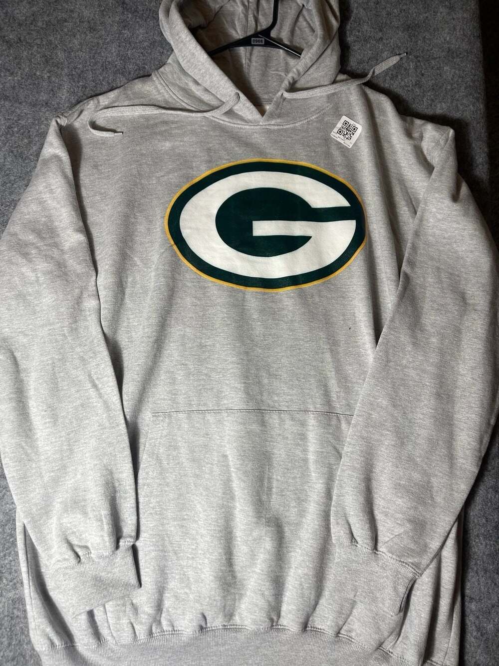 Fanatics Green Bay Packers "STEINPREIS 01" Heather Gray Hoodie 2XLT